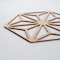 Ekena Millwork Large Hampton Decorative Fretwork Wood Wall Panels, Alder, 23 3/8"W x 27 "H x 3/8"T WALW24X24X0375HMPAL - alternate 5